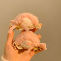 Bell Cat Ears Plush Hairpin Female Cat Three-dimensional Sweet Bow Headwear Children's Clip Duckbill Clip Autumn and Winter. 