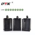 Holder Square Shape Metal Feeder Wire Material 30g-100g Weight Bait Basket Holder Bait Cage Freshwater Fishing. 