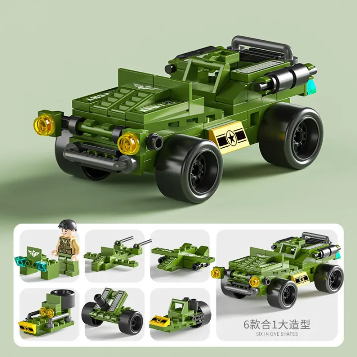 Mini%206%20In%201%20Building%20Blocks%20DIY%20Police%20Car%20Fire%20Model%20Lego%20Bricks%20Kids%20Educational%20Toy%20For%20Lego%20-%20Image%205