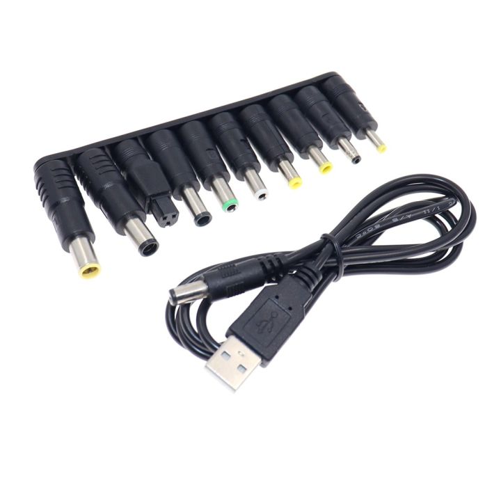 Universal USB to DC Jack Power Charging Cable Cord DC 5.5x2.1mm Plug Connector Adapter for Router Mini Fan Speaker