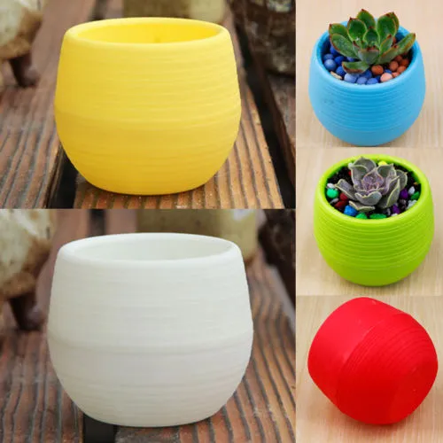 1PC%20Resin%20Stone%20Pill%20Flower%20Pot%20Eco-friendly%20Colourful%20Round%20Plastic%20Plant%20Flower%20Pot%20Garden%20Home%20Office%20Decor%20Planter%20-%20Image%202