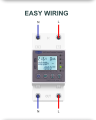WIFI Smart Switch smartlife Energy Meter Kwh Metering Circuit Breaker Timer with voltage current and leakage protection. 