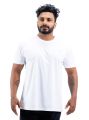TRE Sportswear - Gent's White Color Sport T-shirt - Crewneck  / Short Sleeve. 