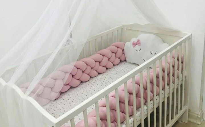 Cloud crib bumper best sale