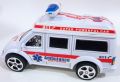 Friction Powered Rescue Ambulance Toy Emergency Vehicle for kids/ Ambulance Medical Vehicles Toy. 