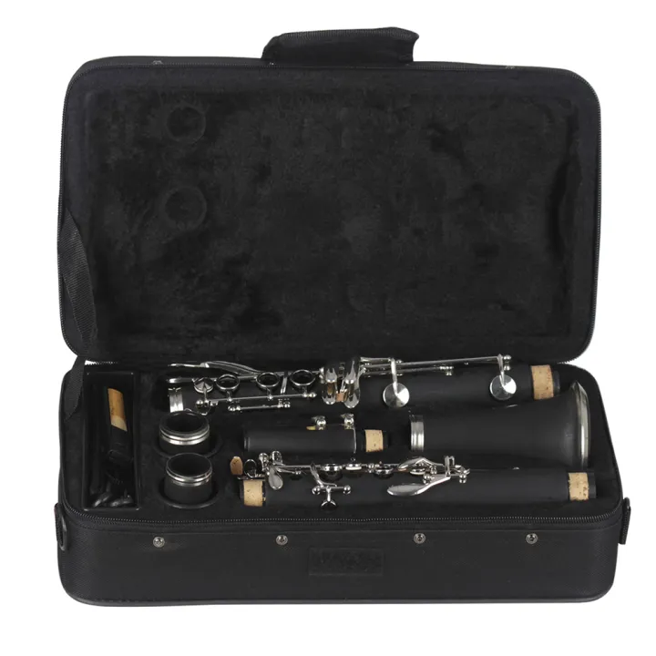 SLADE%20Bb%20Clarinet%2017%20Keys%20Bakelite%20Wooden%20Professional%20Woodwind%20Instrument%20Tenor%20Clarinet%20With%20Box%20-%20Image%202