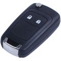 Foldable shell 2 buttons for remote key Vauxhall Astra Opel Insignia. 