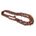 Rudraksha beed mala natural nut good for body. 