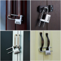 1 PCS Combination Padlock Stainless Steel Gym Locker Lock Code Long Adjustable Shackle Lock For School,Gym Silver. 