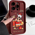 Phone Case For Oppo A16 A17 A53 A55 A18 A38 A76 A74 A12 A54s A1k A77 A95 A3s A5s A16s A31 A52 A16K A96 A17k A9 A16E A77s Back Cover Crayon shin-chan Chinese New Year Dragon Year Lucky Bag Cartoon Cute Soft New Design Silicone. 