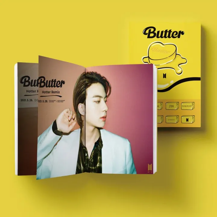 Kpop%20BTS%20Butter%20album%20book%20Jungkook%20V%20Jimin%20Suga%20Jin%20RM%20J-Hope%20Photocard%20Art%20Book%20Poster%20Lomo%20Cards%20for%20Fans%20Gifts%20Collection%20Booklet%20-%20Image%204