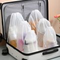 35*25CM Portable Travel Shoe Organizer Storage Bag / Large Capacity Underwear Non Woven Dustproof Storage Bag. 