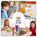 8 d/box Fabric Markers Pens Permanent Fade-Resistant Bright Colors Clothing DIY Graffiti Art Markers for Clothes Canvas. 