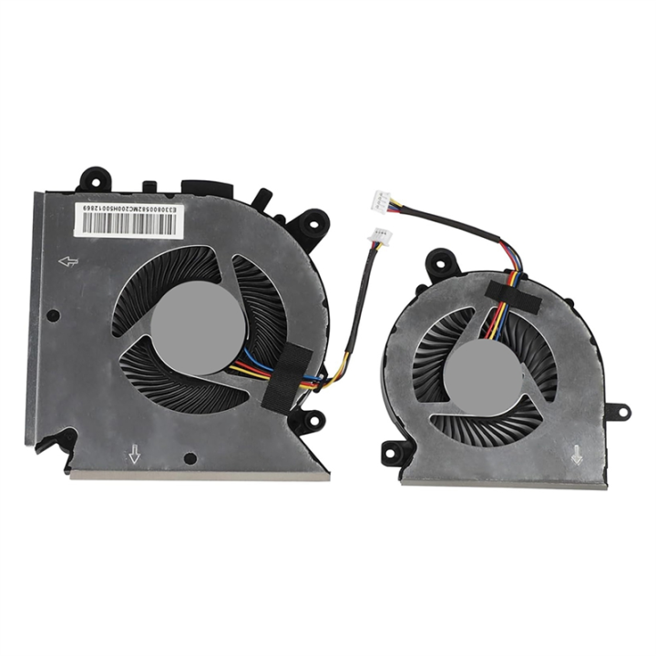 CPU+GPU Cooling Fan Replacement for GF65 GF65 Thin PABD08008SH N413 ...