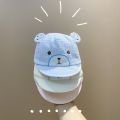 Cartoon Bear Baby Hat Summer Newborn Thin Baseball Cap With Ear Cute Solid Color Infant Boy Girl Sun Hats Gorras. 