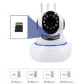 WiFi Wireless CCTV IP Camera PTZ Indoor 360 Rotatable 1080P 3 Antenna. 