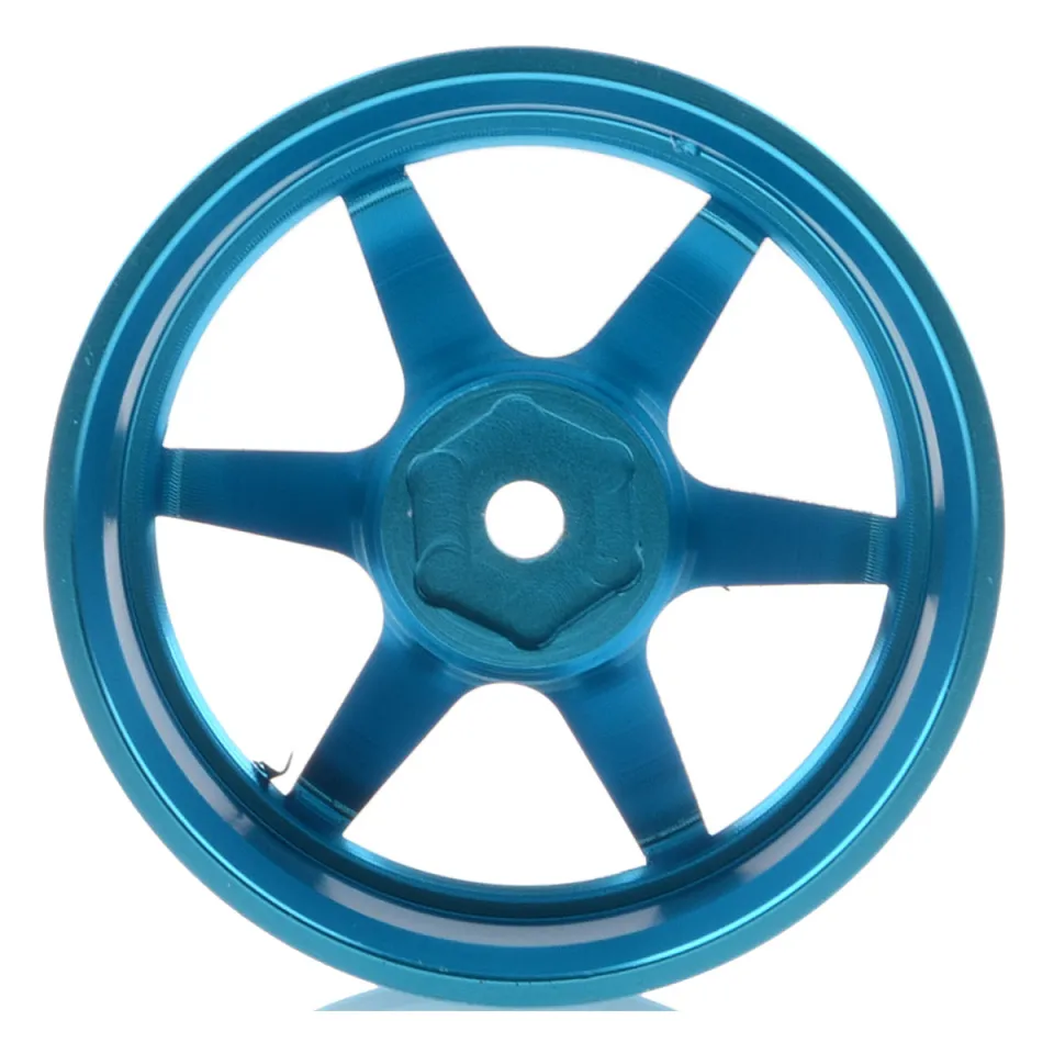 Jantes En Alliage 6 Rayons Pour RC 1/10 – Drift TE37, Lot De 4, Hexagone 12 Mm