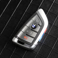 【Miga Plaza】Xuming 10pcs 14mm Car Key Remote Control Shell Decal Car Key Sticker for BMW X1 X3 X5 X6 M3 M5 M6 E36 E39 E46 E60 E90 E91 Car Accessories. 