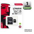 Kingston Class 10-micro SD HC 8GB 16GB 32GB 64GB 128GB Memory Card TF Card. 