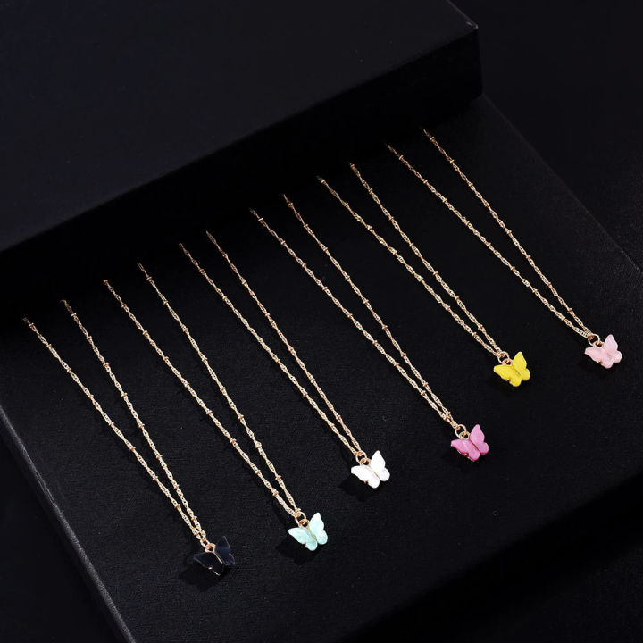 Cute%20Butterfly%20Pendant%20Necklace%20Korean%20Fashion%20Party%20Girl%20Adjustable%20Sweet%20Style%20Chain%20Necklace%20Jewelry%20Gifts%20-%20Image%205
