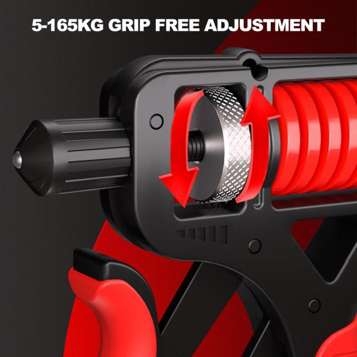 LibiFifty%20percent%20discount%20Grip%20Strength%20Trainer%20Adjustable%20Distance%20Hand%20Grip%20Exerciser%20Electric%20Counter%20Non-Slip%20Rubber%20Hand%20Gripper%20Forearm%20Strengthener%20-%20Image%204