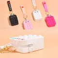 Rainbow Pop It Fidget Kids Toy Shoulder Bag Hit Push Bubble Stress Relief Toy Girls Backpack. 