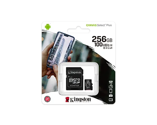KIngston%20Canvas%20Select%20Plus%20micro%20SD%20Memory%20Card%20128GB%20/%20256GB%20-%20Image%203