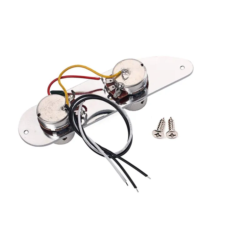 Chrome%20Control%20Plate%20For%20Genuine%20Fender%2051%20P%20Bass%20Guitar%20-%20Image%202