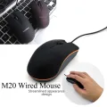 LENOVO M20 USB 3 Button 1000 DPI Wired Mini Optical Mouse. 