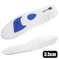 【HOT】 Memory Foam Height Increase Insoles Cushion Thicken Shock Absorption Arch Support Sport Running Shoe Sole Orthopedic Foot Pads. 