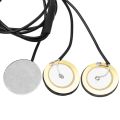 Piezo Contact Microphone 3 Transducer Pickups with end pin jack for Kalimba. 