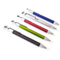 Foldable All in one Pen Handy Portable Precision Multifunction Pen Ergonomic Ballpoint Pen for Office Supplies Student Gear Writing Instrument Stand Measuring Tool. 