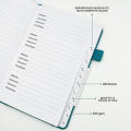 Secure Password Journal Indexed Hardcover Alphabetical Password Book Compact Password Keeper Notebook for Home Office Computer Security Personal Data Account Management Online Access. 