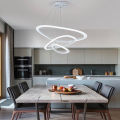 Lamp Pendant Nordic Modern Ball Chandelier Light Pendant Acrylic LED Ring Balls Chandelier. 