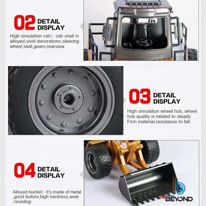 RC%20Car%20Bulldozer%20wheel%20loader%206%20Channels%20HUINA%201520%20Construction%20vehicle%20machine%20Heavy%20Equipment%20%20Remote%20Control%201:18%20Bulldozer%20Remote%20Control%20RC%20Cars%20Off-Road%20Vehicle%20Toy%20Hobby%20play%20outdoor%20-%20Image%207