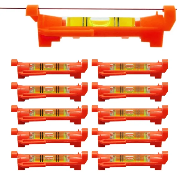 5/10Pcs Hanging Bubble Line Level Horizontal Bubble Measuring Level Gadget Spirit Level For Building Construction String Level