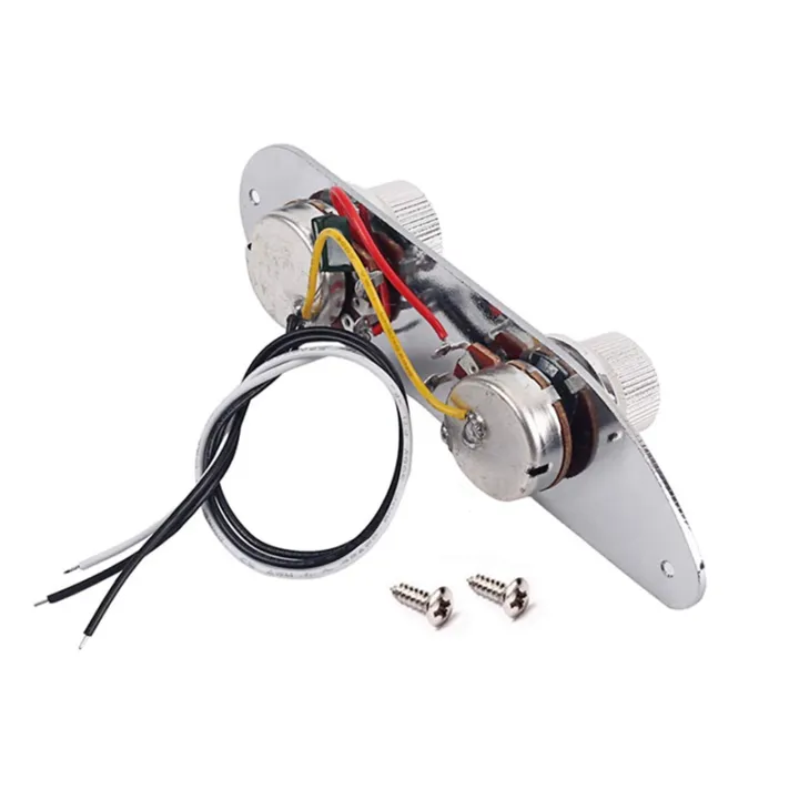 Chrome%20Control%20Plate%20For%20Genuine%20Fender%2051%20P%20Bass%20Guitar%20-%20Image%203