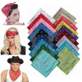 2019 Newest Hot Scarf Headband Bandanas Head wrap Cotton Head Wrap Neck Wristband Handkerchief Black White Pink. 