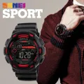 SKMEI Sports Fashion Digital Waterproof LED Chronograph Double Time Watches for Men 1243. 