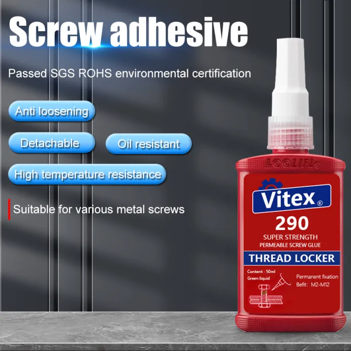 50ml threadlocker 290 Screw Glue Tightening Screws Prevent Loosening ...