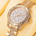 Luxury Fashion Women Quartz Watch Set Alloy Strap Ladies Wristwatch Alloy Bracelet Female Clock Reloj Mujer.