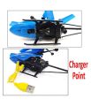 Rechargeable Infrared induction Helicopter Sensor Aircraft with Flashing Light. 