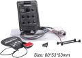 Fishman 4-Band EQ Equalizer Guitar Preamp Piezo Acoustic Guitar Pickup Guitar Tuner With Mic Beat Board CE Certification guitar eq fishman guitar unit fishman EQ. 