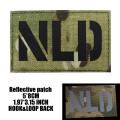 NLD Netherlands Flag Infrared Reflective IR Patch Badge Holland DSI PRAEPARATUS ESTO Emblem Dutch Tactical Armband. 