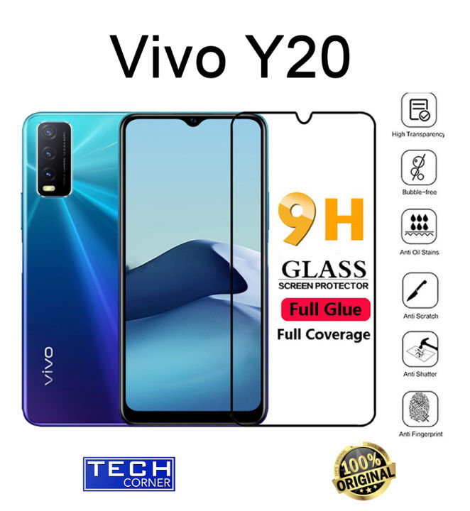 Vivo Y20 Full Tempered Glass Screen Protector
