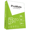 ProMate Photocopy Paper 80GSM A4 500 Sheets Pack. 