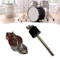 Hi Hat Clutch Cymbal Stand Portable Cymbal Clamp for Drummer Girls Boys Kids Long version. 