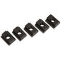 5pcs Black Oxide Finish T Slot Nuts M12 Threads Fit Into T-slots In Machine Tool. 