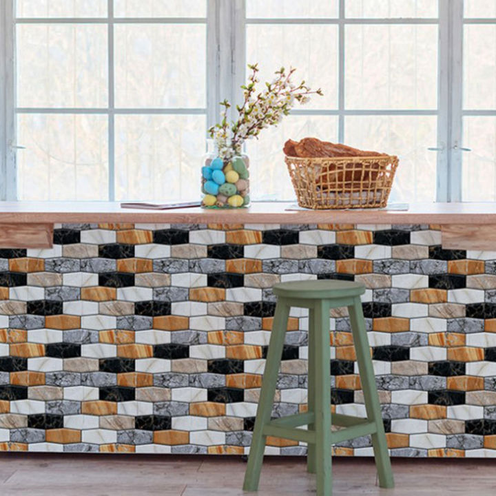 Self%20Adhesive%203D%20Brick%20Pattern%20Wall%20Decal%20Home%20Decor%20Wallpaper%20Waterproof%20Home%20Decor%20Wall%20Decal%20-%20Image%202