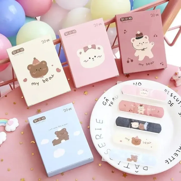 20pcs%20Cute%20Cartoon%20Kids%20Baby%20Bandages%20Adhesive%20Waterproof%20Breathable%20Bandages%20First%20Aid%20Band%20Aid%20Emergency%20Kit%20Wound%20Plaster%20-%20Image%204